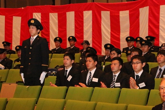 学生消防団の学生