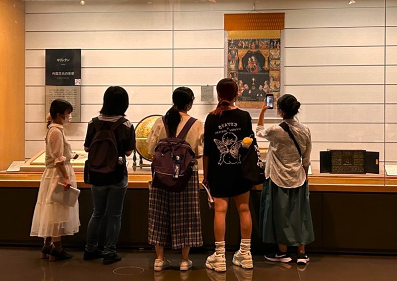 国立歴史民俗博物館でのグループワークの情景