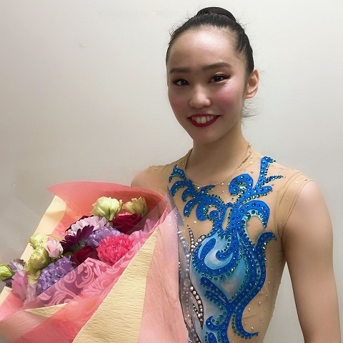 アジア新体操選手権日本代表に決定した立澤選手