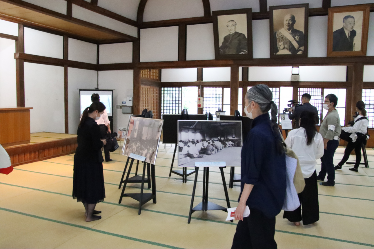 国士舘大講堂見学の様子