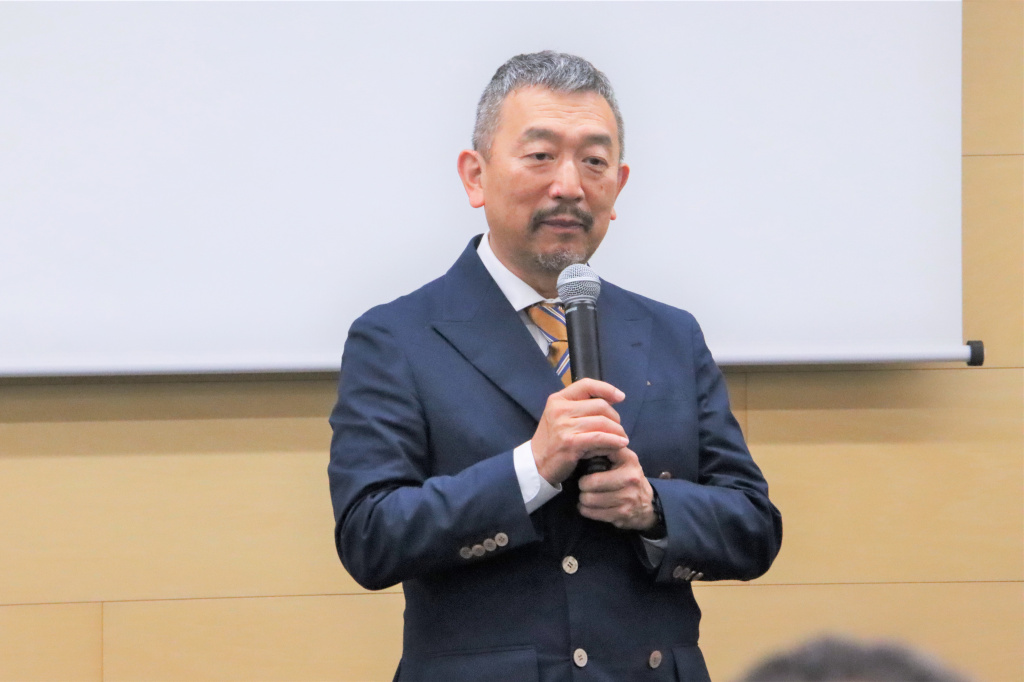 田中教授から研修生へ送る言葉