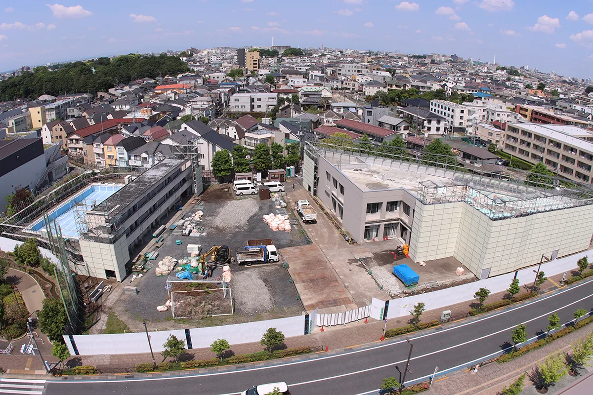 地域交流文化センター解体開始