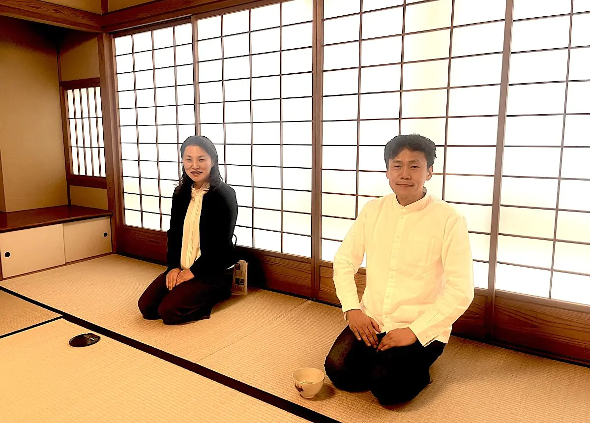 池坊由紀(専好)先生と中山学部長