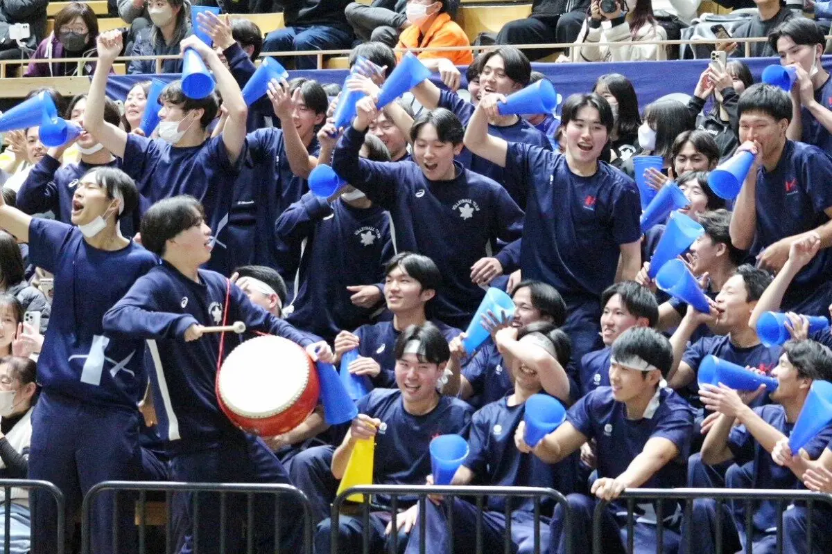 応援の様子