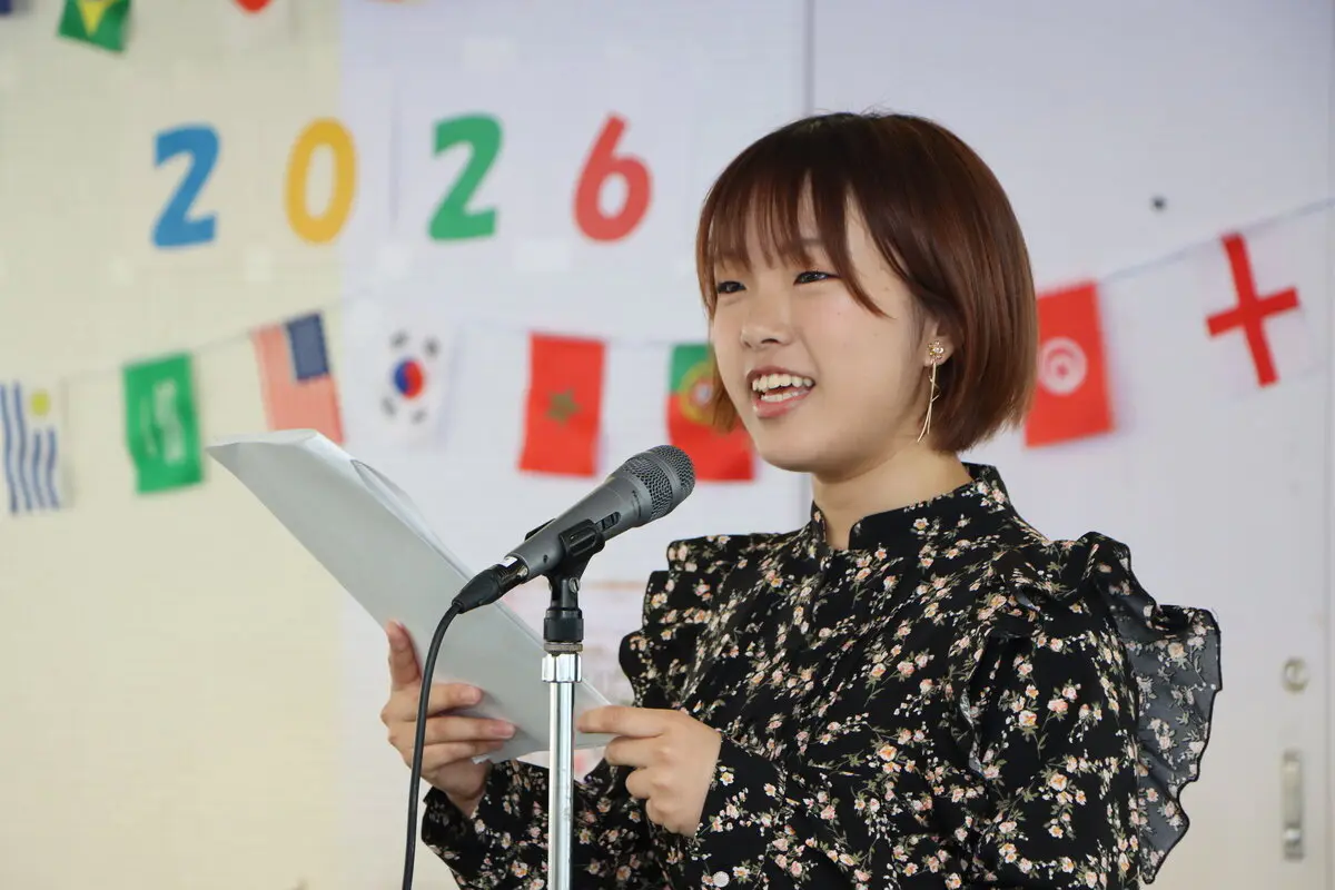 司会進行を務めたラジオパーソナリティーのすぎやまみゆさん