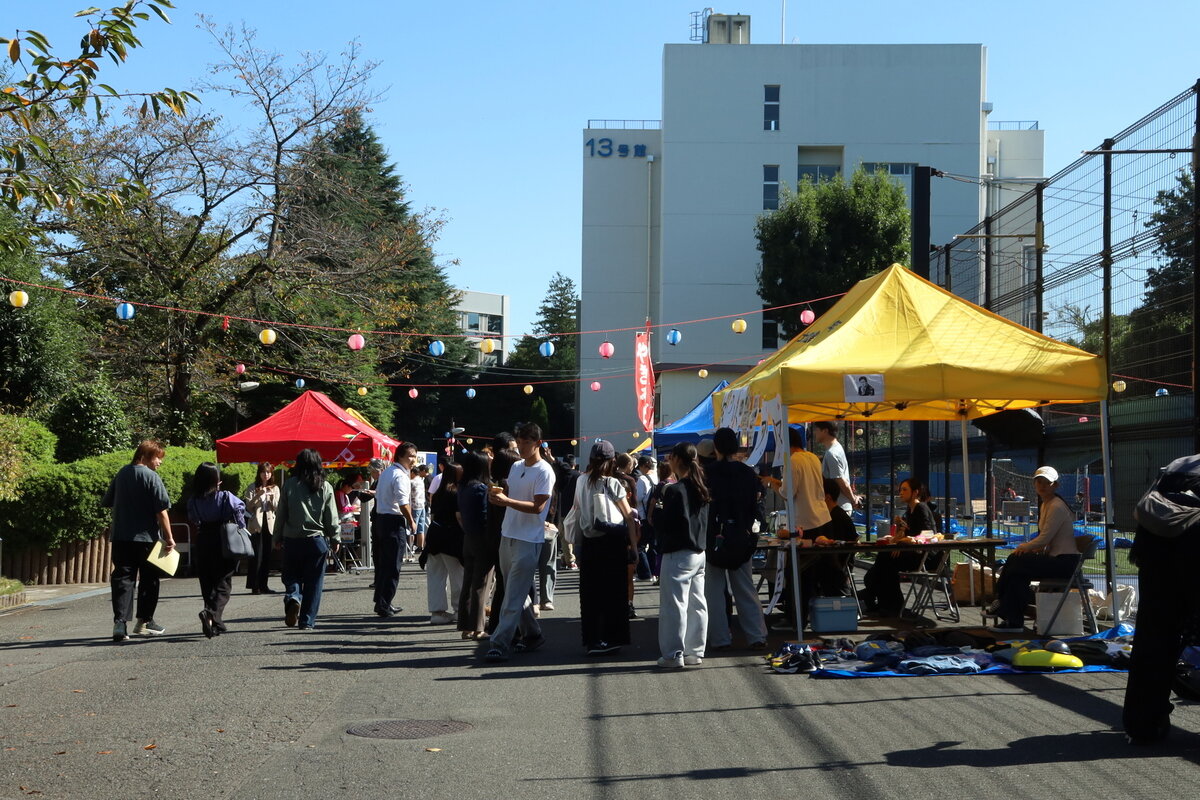 露店の様子