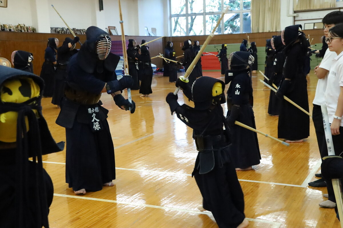 剣道部「こどもスポーツ教室（剣道）」