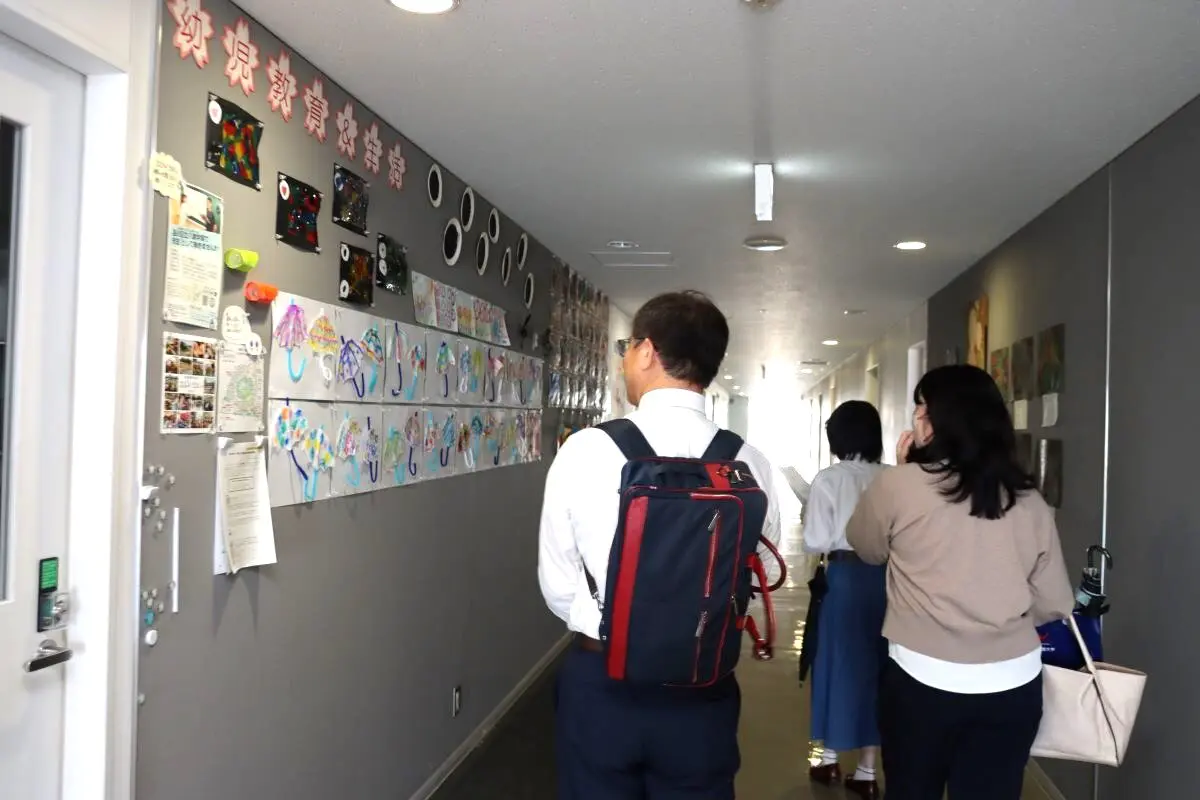 在学生によるキャンパスツアー