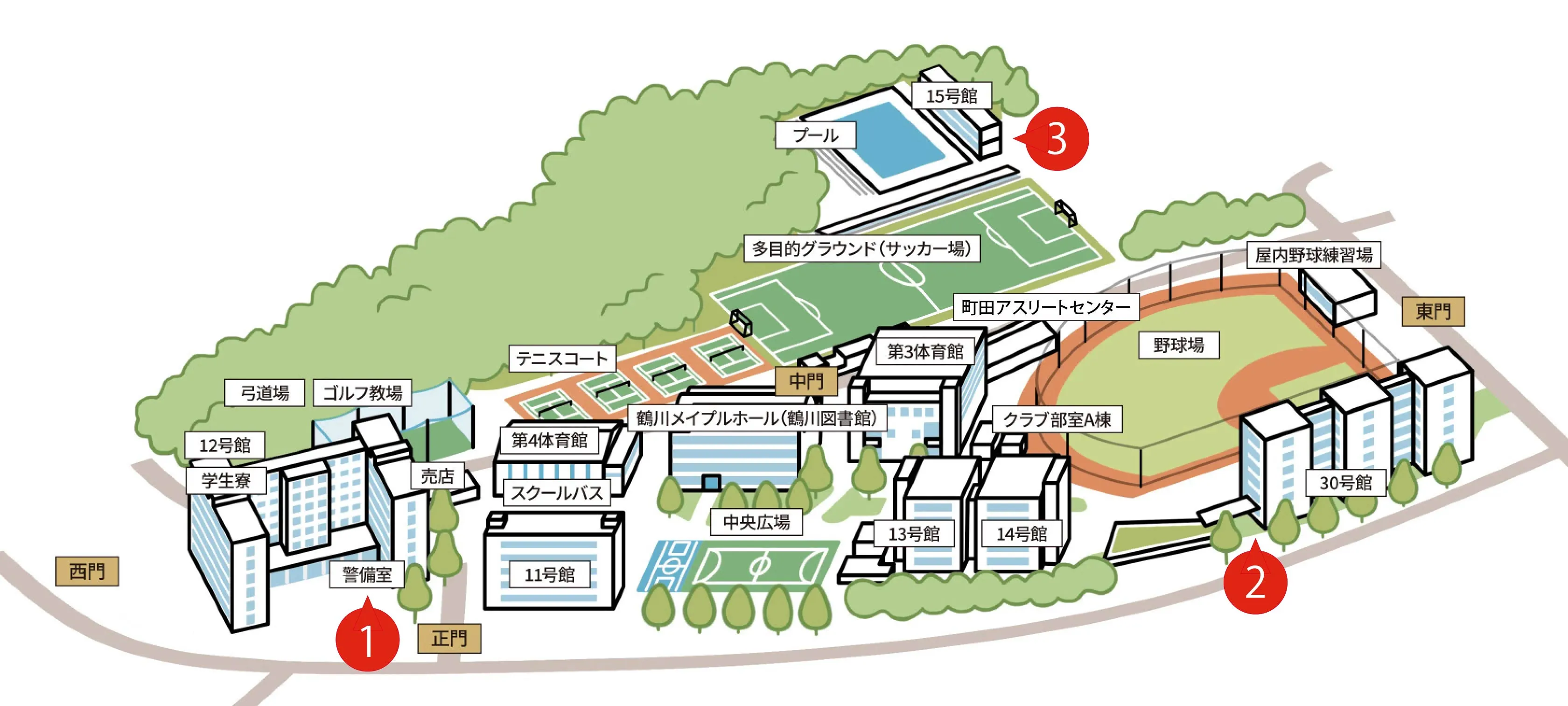 町田キャンパス｜国士舘大学