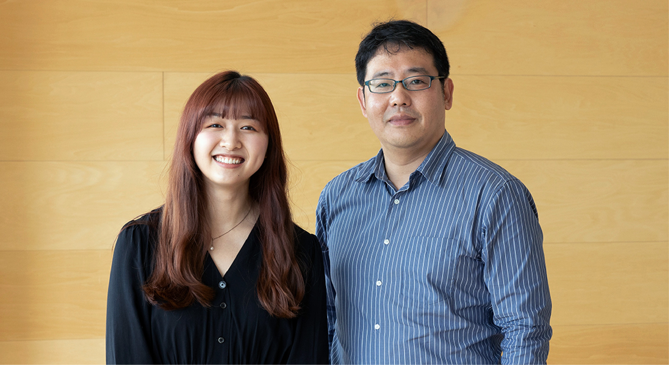 インタビューの様子
