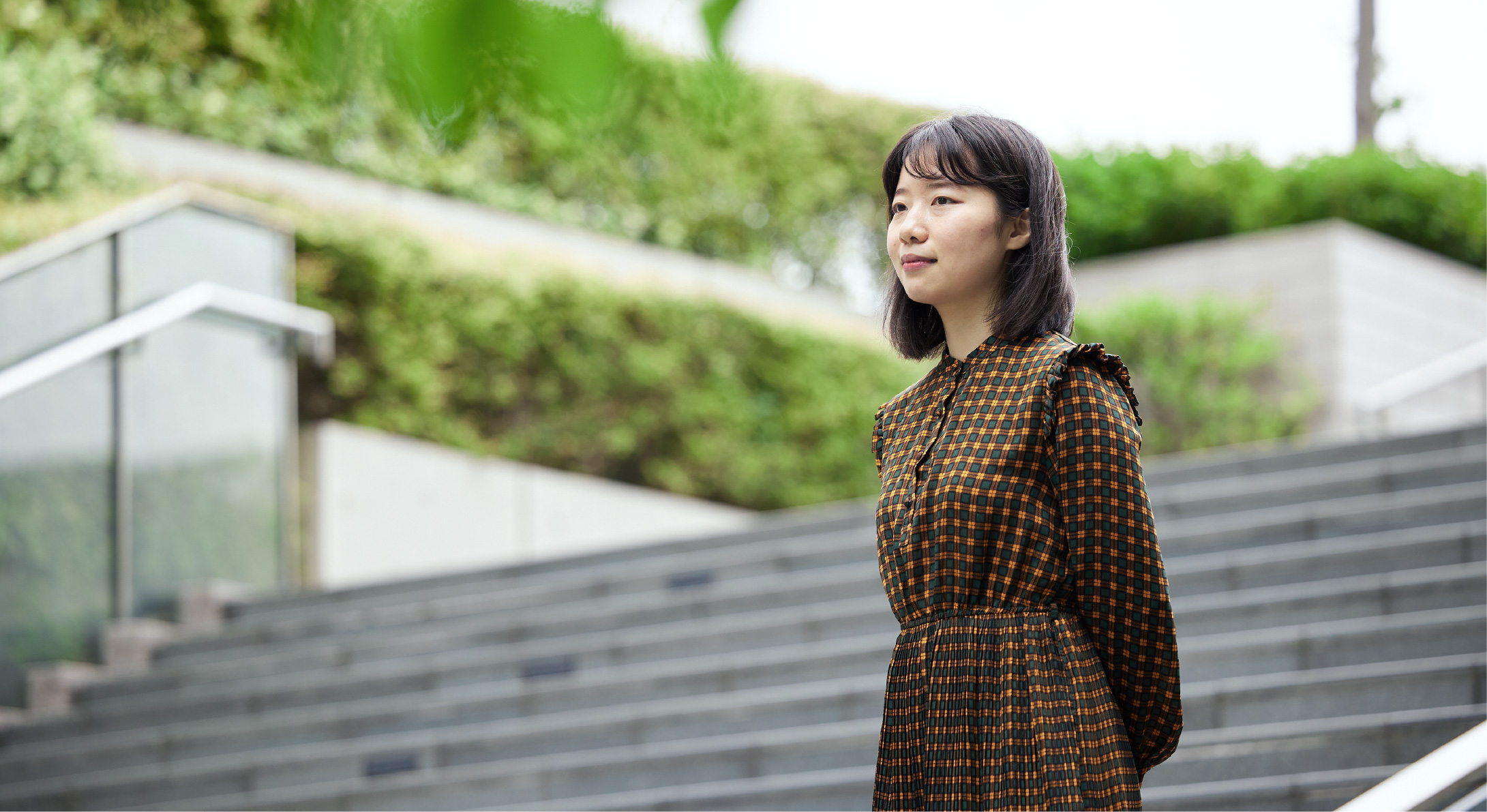 インタビューの様子
