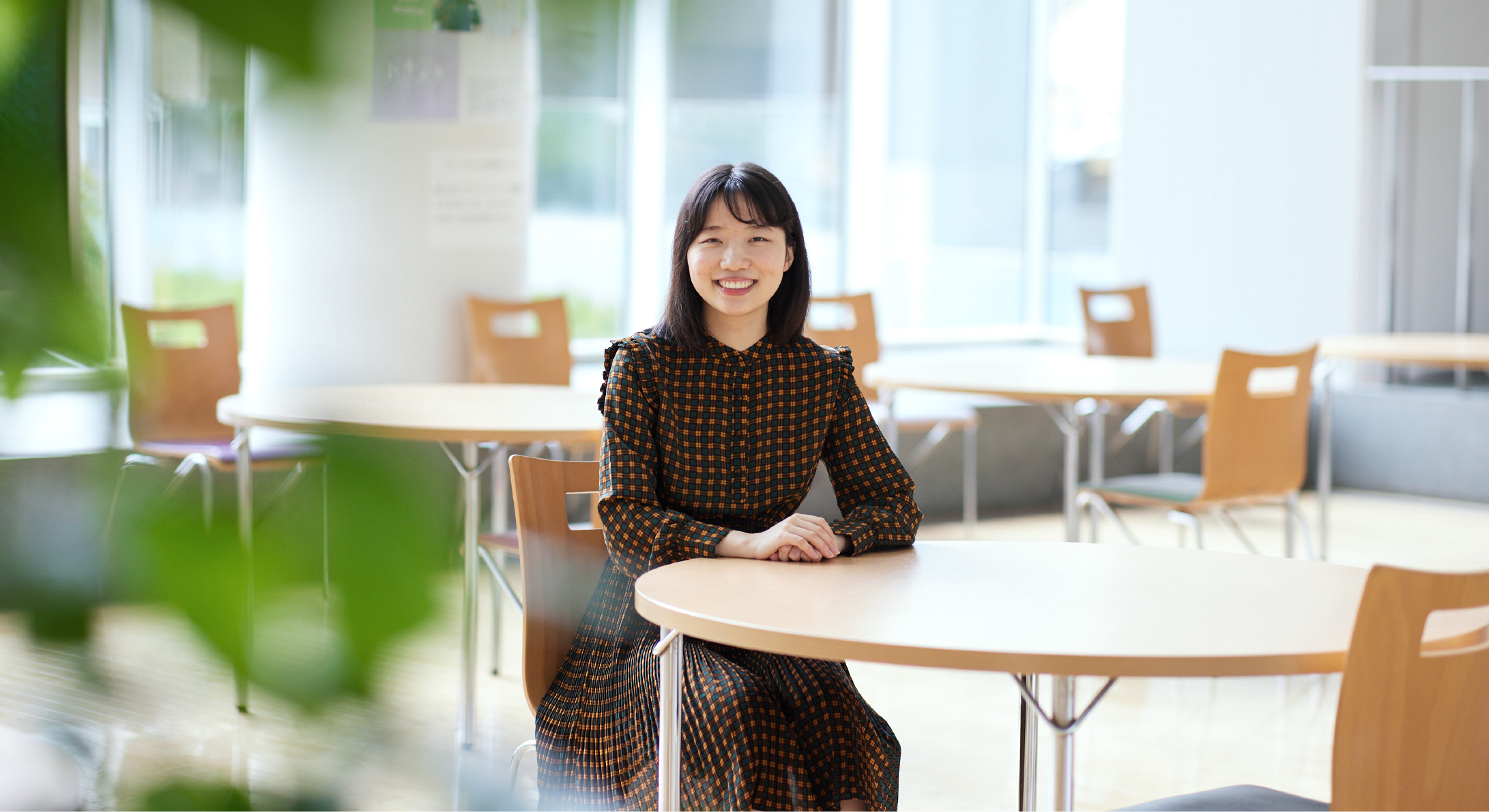 インタビューの様子