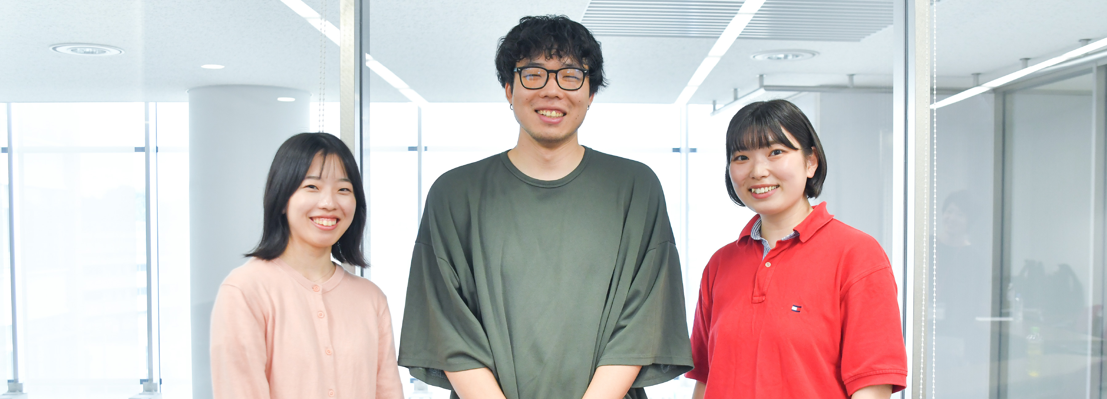 インタビューの様子