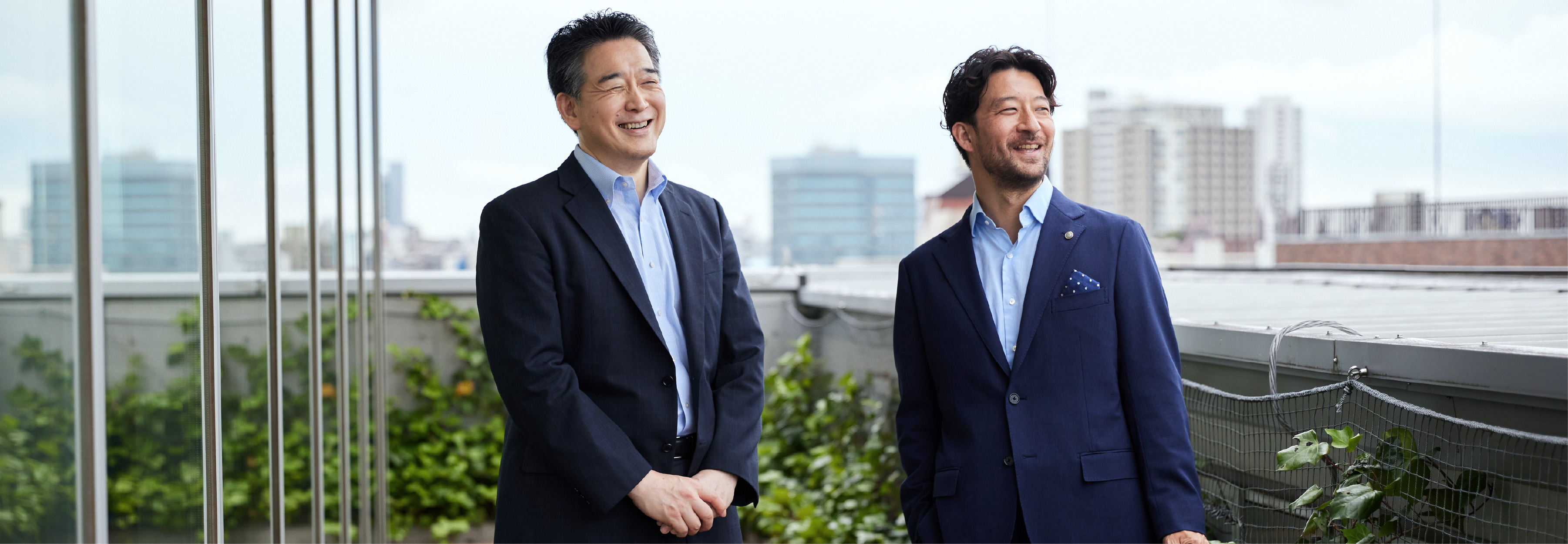 インタビューの様子