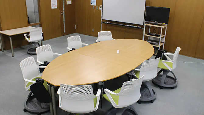 中央図書館　グループスタディ室C・D
