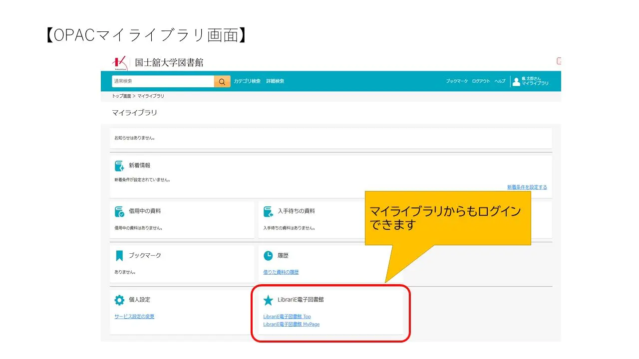電子図書館「LibrariE」2