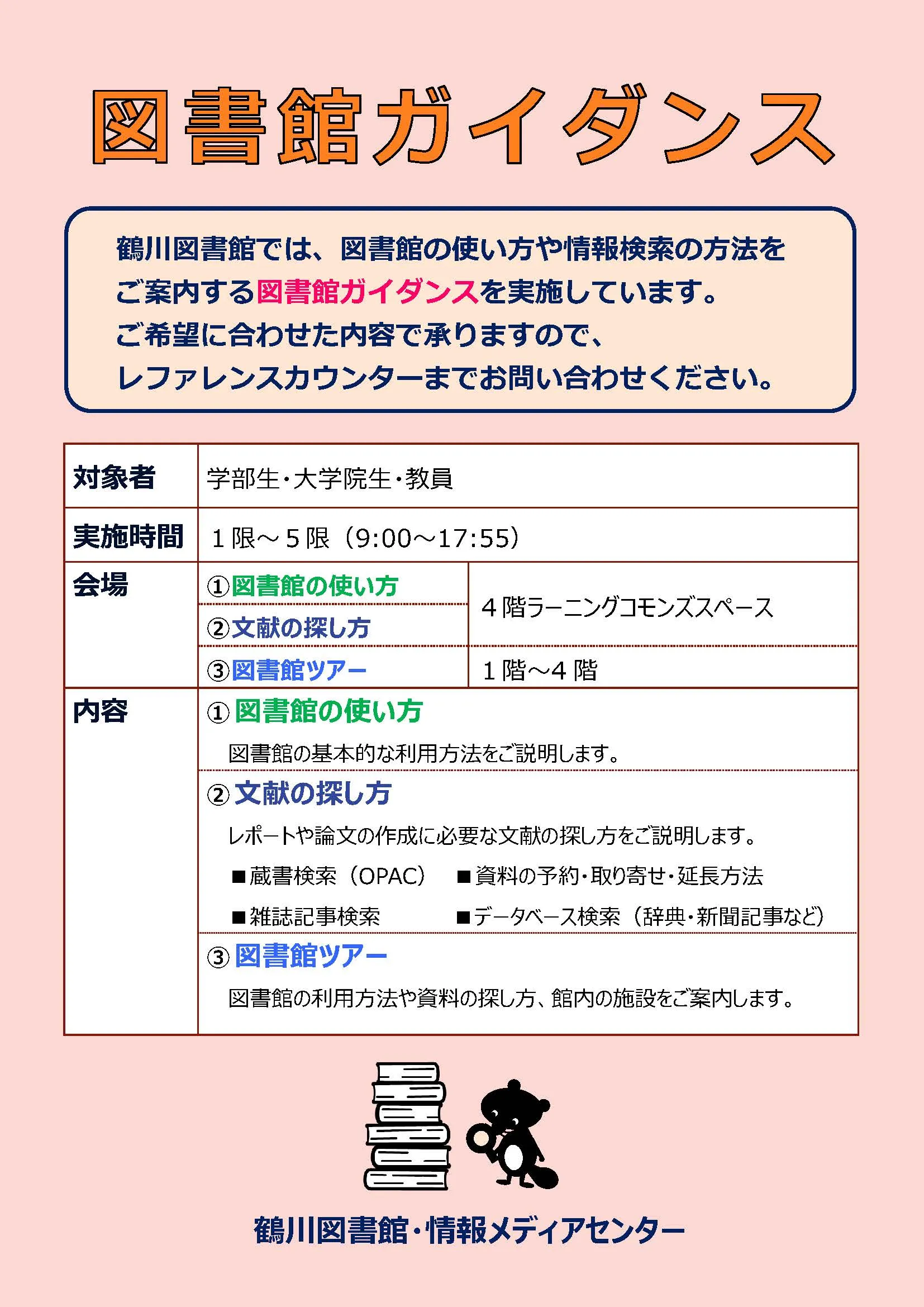 鶴川図書館ガイダンス