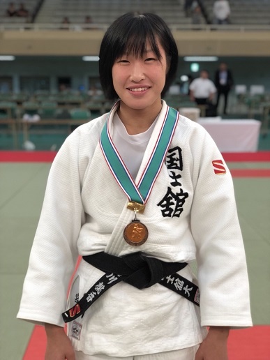 48kg級3位の宮川桃香選手