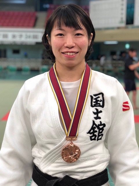 女子52kg級 3位・萩野乃花選手