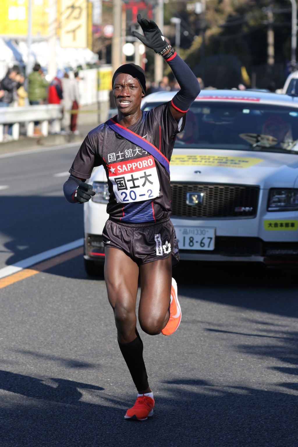 ヴィンセント選手（2区）