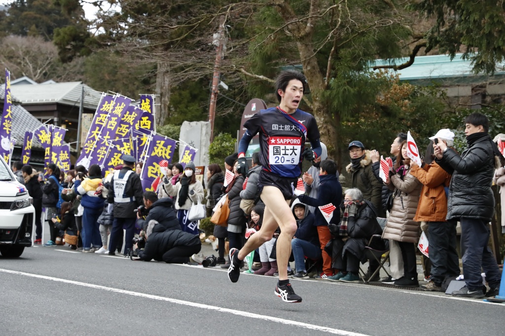 鼡田選手（5区）