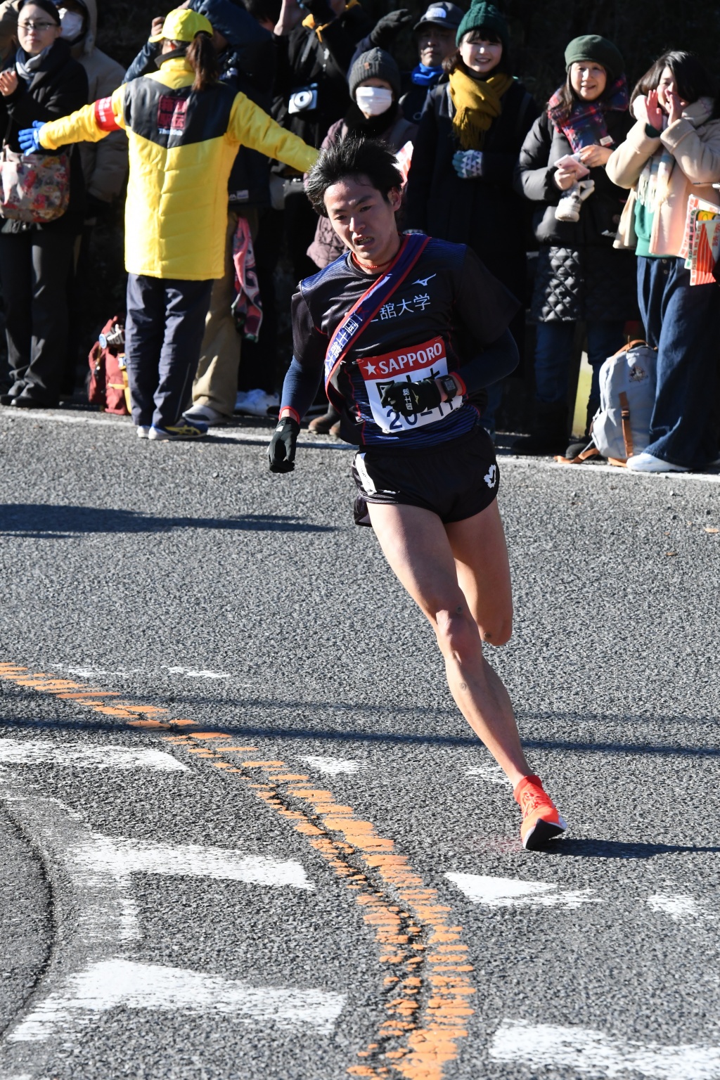 高田選手（6区）