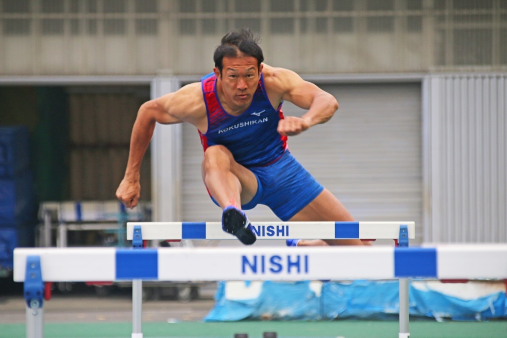 多摩キャンパスでの右代選手(2019年1月)
