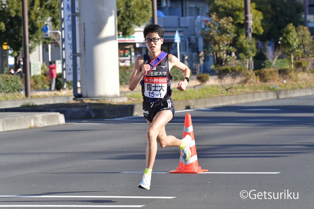 山本龍神選手（1区）