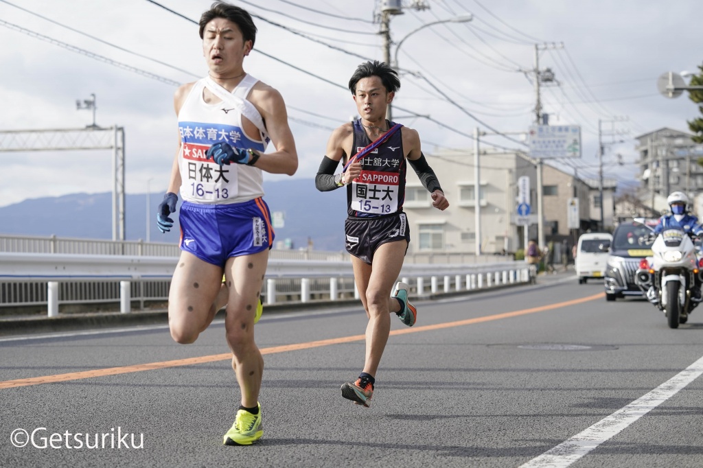 荻原陸斗選手（7区）