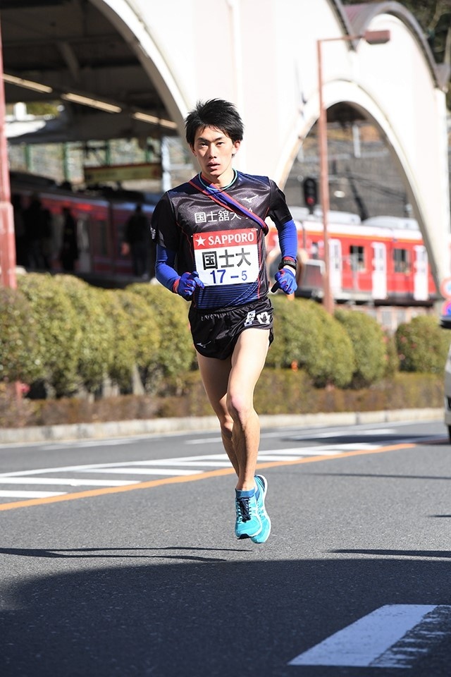 鼡田選手（5区）