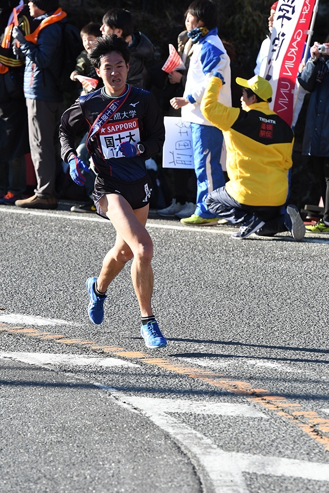 高田選手（6区）