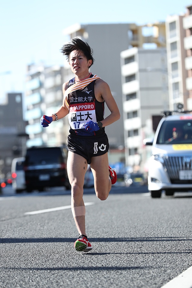 辻田選手（9区）