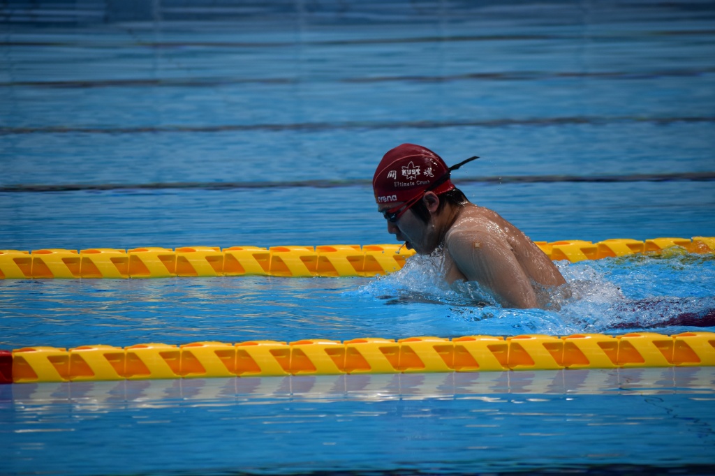 200mメドレーリレーの第2泳者として出場