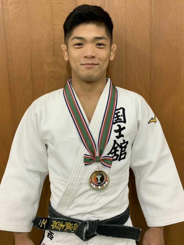 60kg級準優勝の小西誠志郎選手