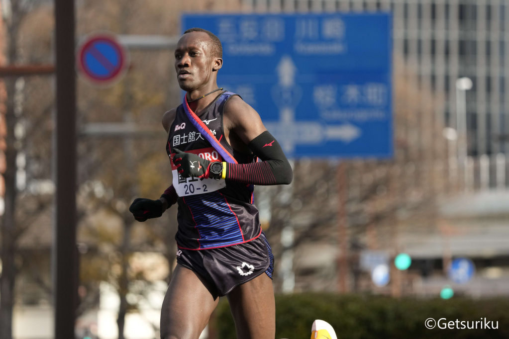 ライモイ・ヴィンセント選手（2区）