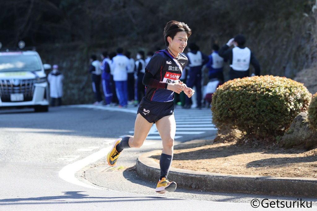 山本雷我選手（5区）