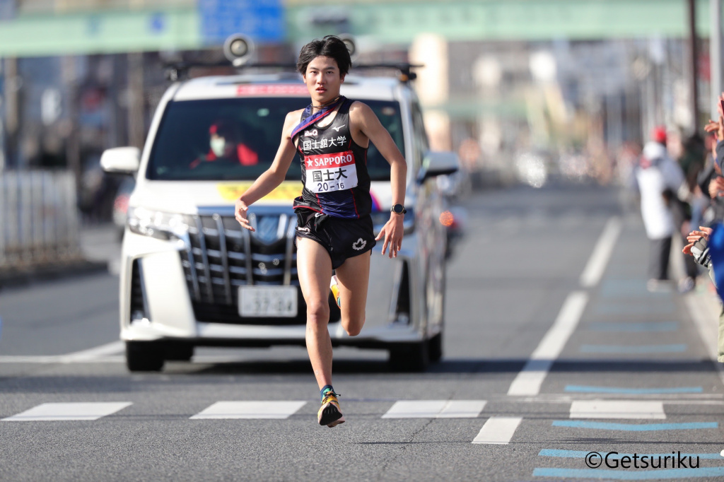 山本龍神選手（8区）