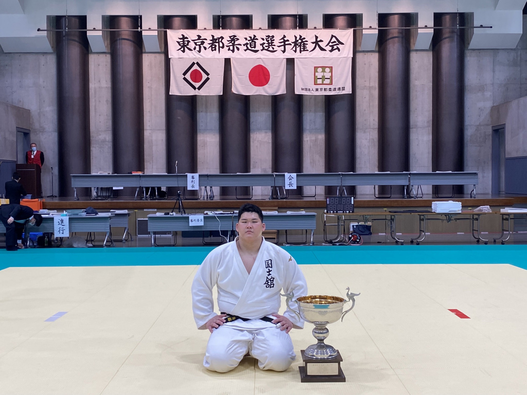 優勝した斉藤立選手