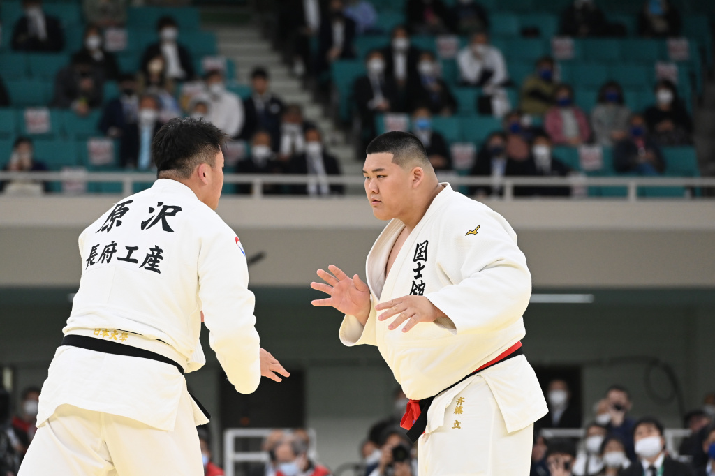 準決勝で東京五輪代表の原沢選手と対戦