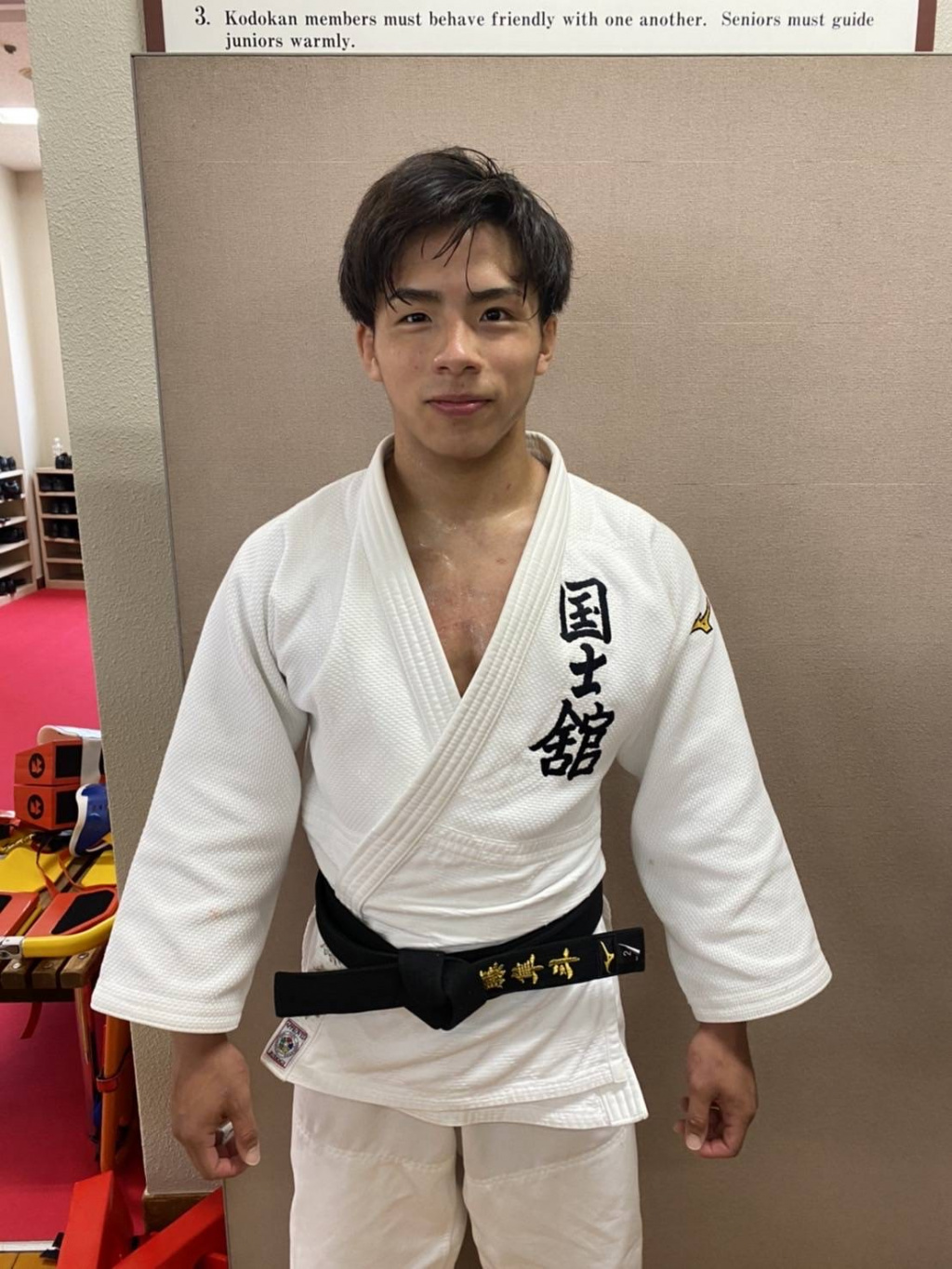 60kg級優勝の近藤隼斗選手