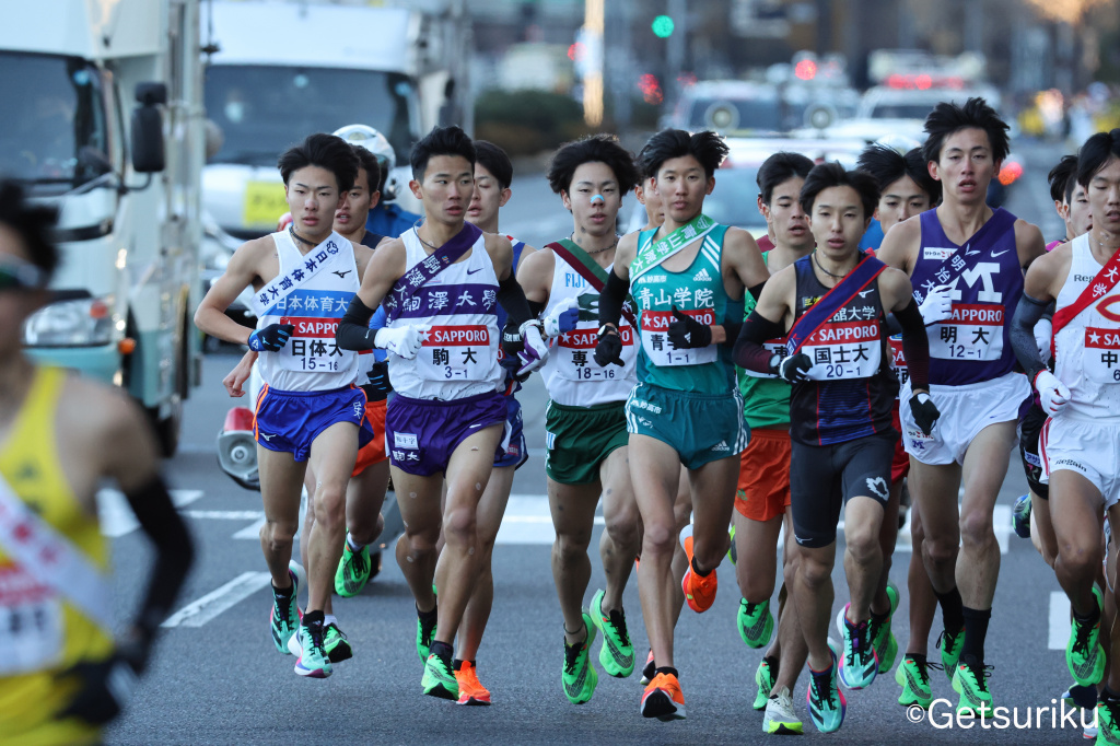 綱島辰弥選手（1区）