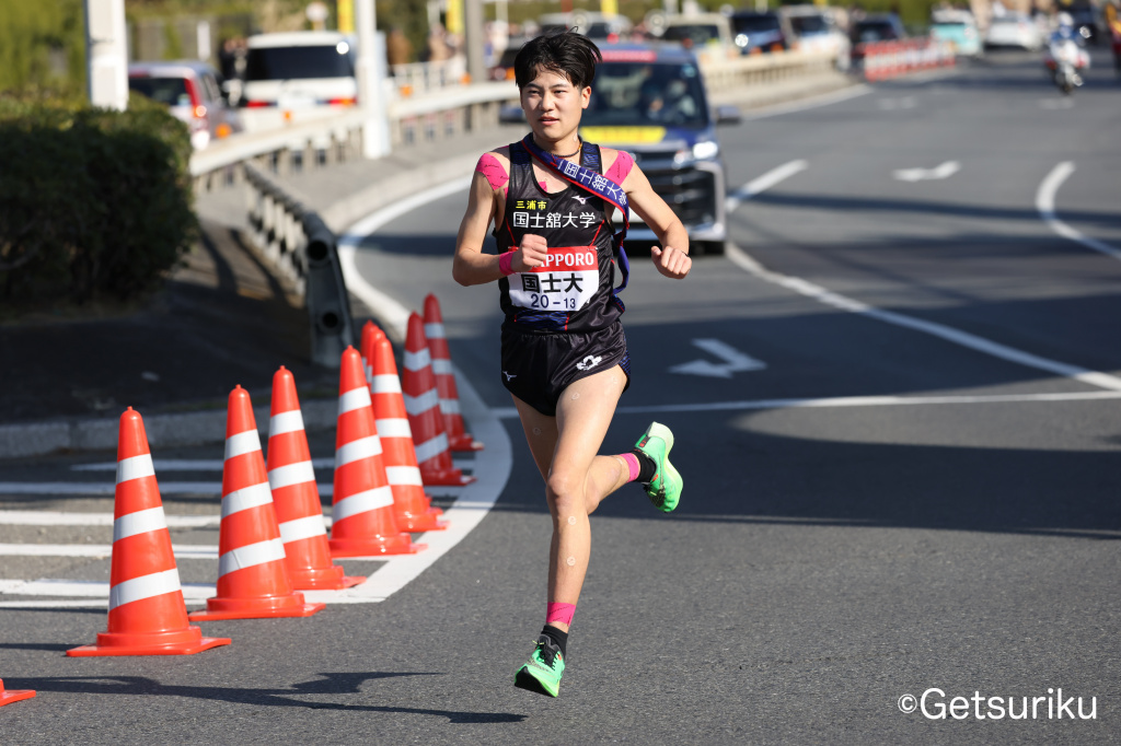 山本龍神選手（3区）