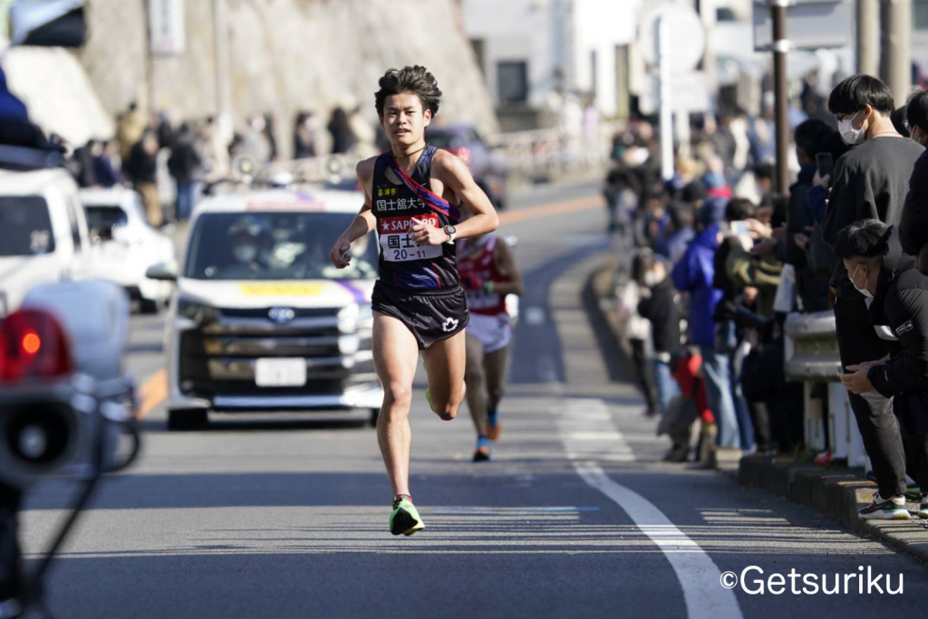 清水悠雅選手（4区）
