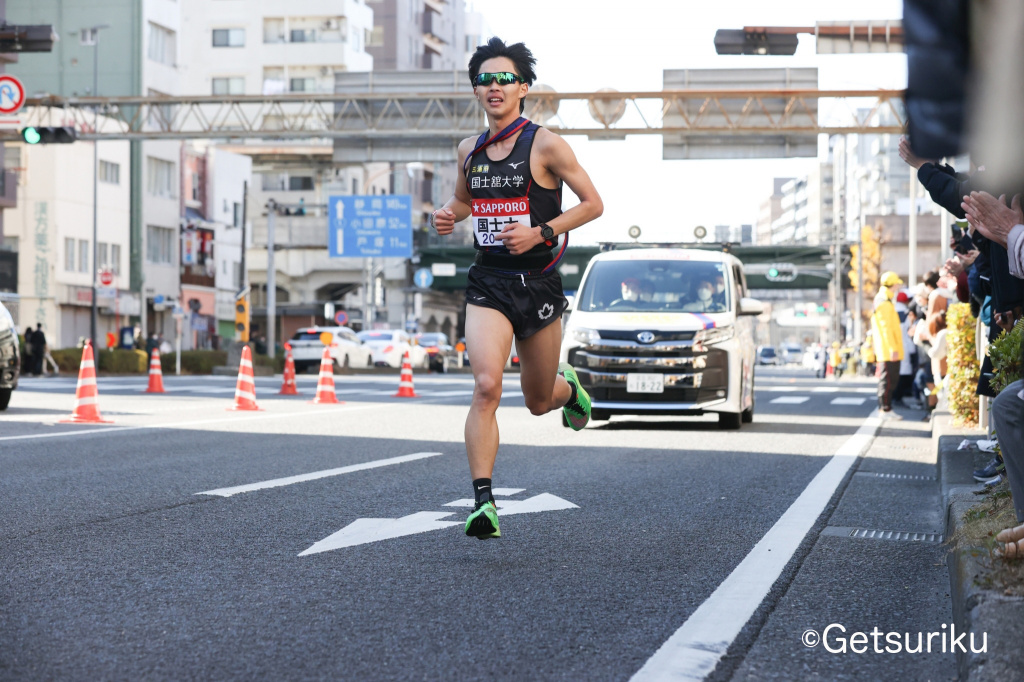 福井大夢選手（9区）