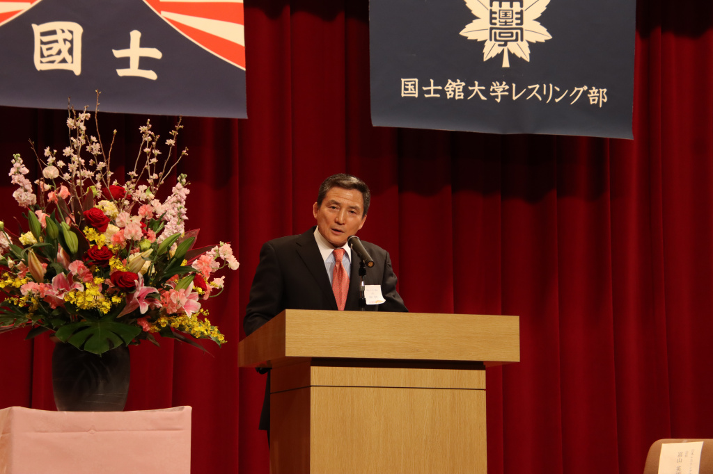 日本レスリング協会富山会長