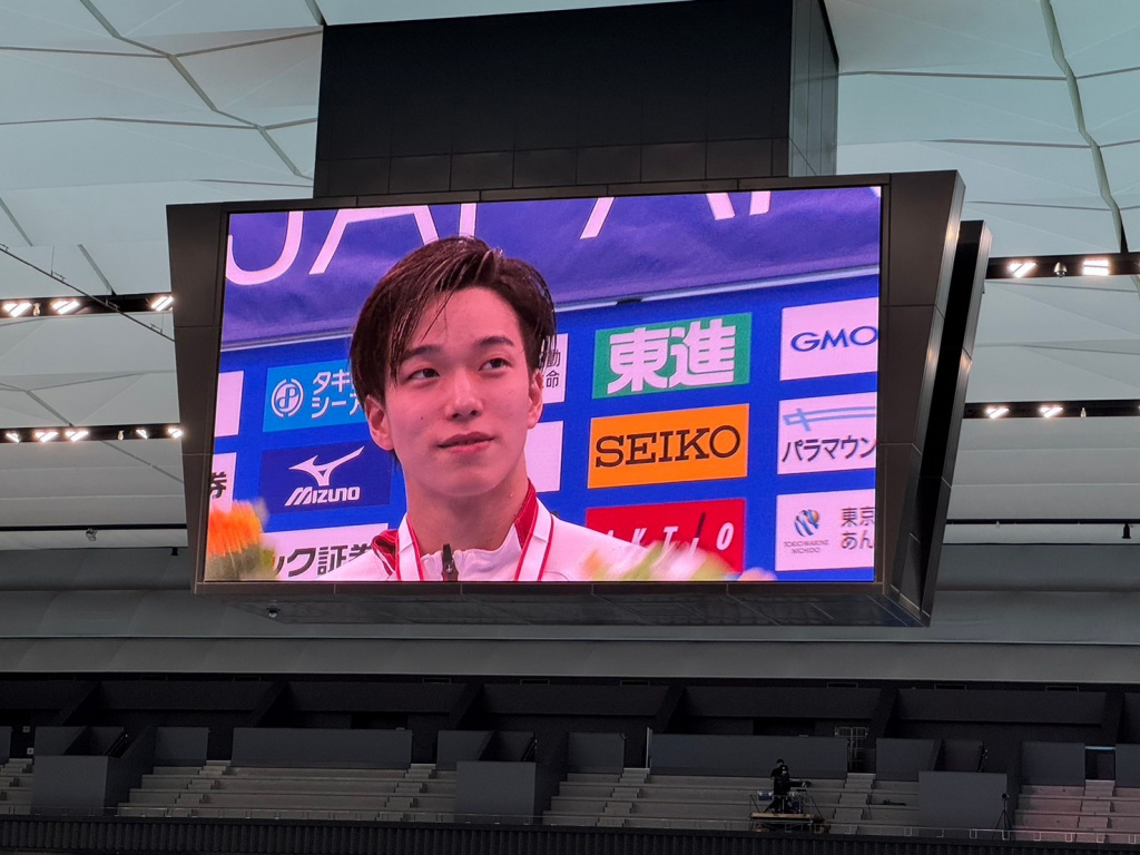 優勝インタビュー