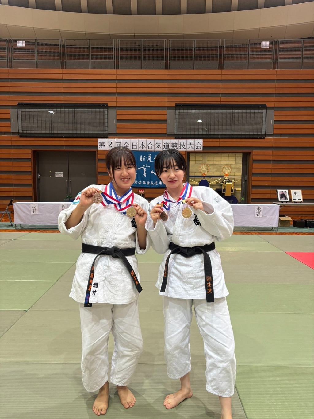 酒井花菜選手・舛谷咲選手ペア