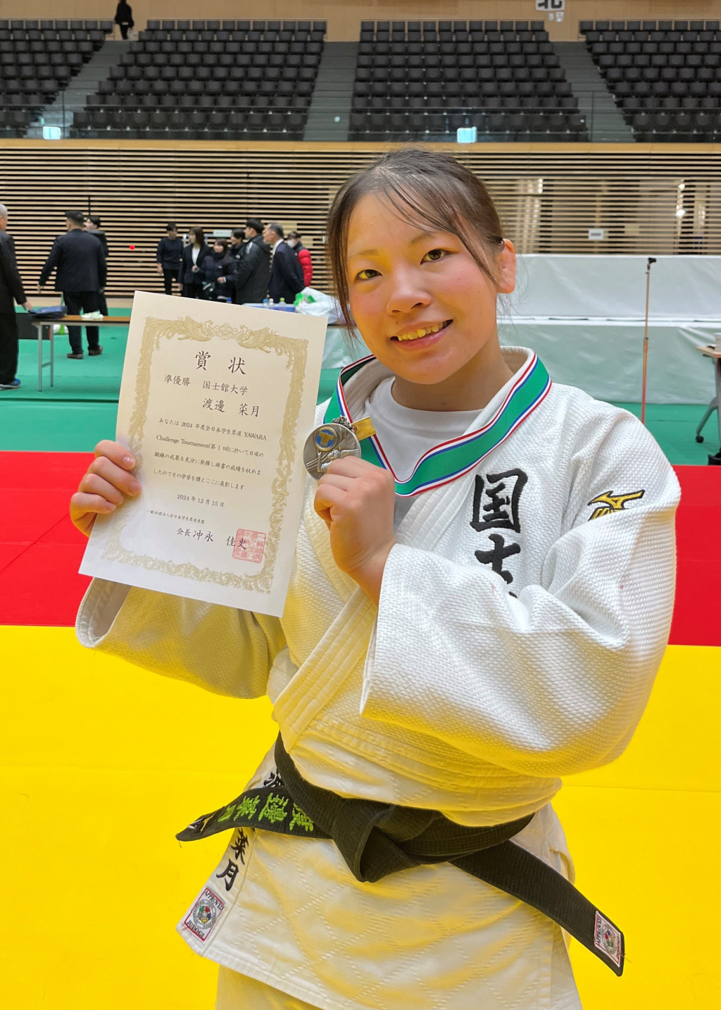 準優勝の渡邊選手