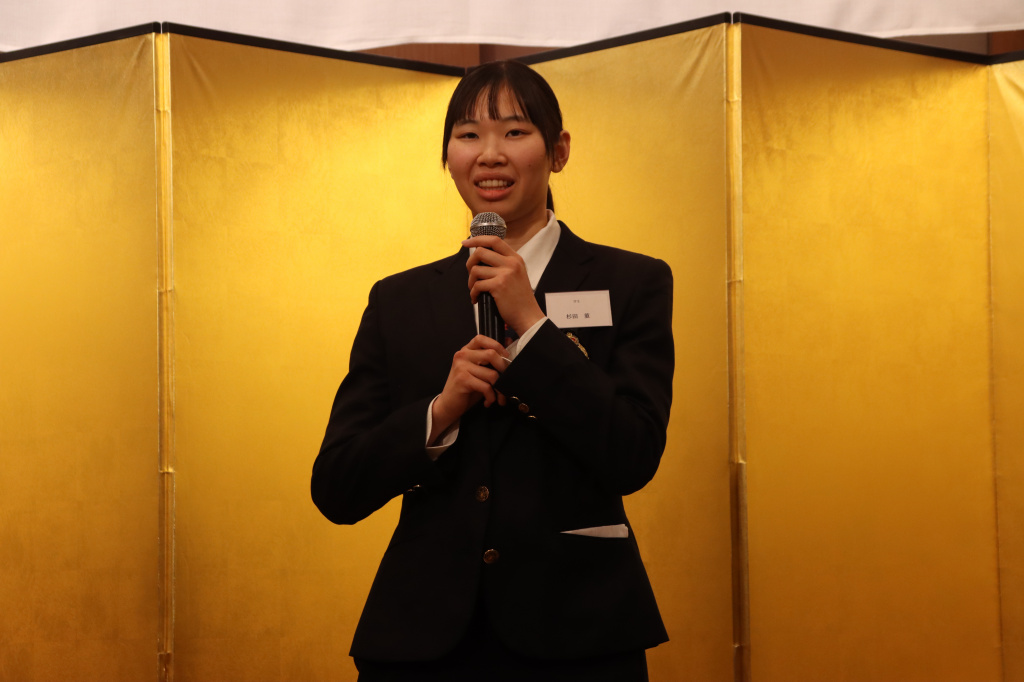 唯一の在学生として世界ワールドカップに出場した杉田菫選手