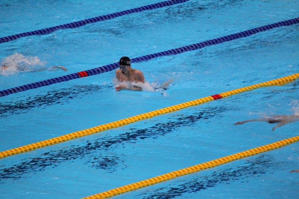レース中の森選手